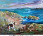 Ben at Juggler's Cove, Fall-2007, Oil on Canvas